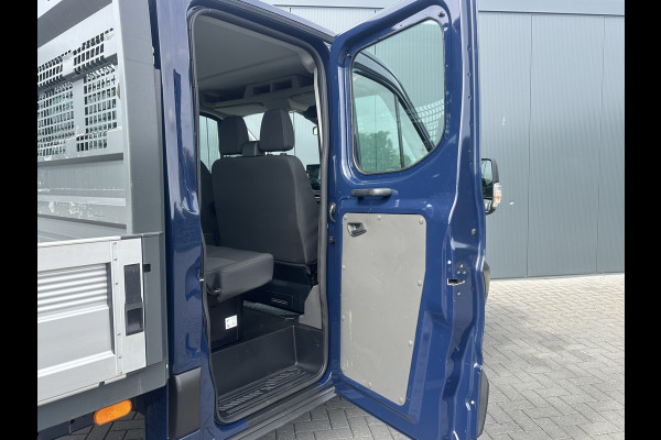 Ford Transit 2.0 TDCI 130 PK 3.5T / PICK UP / ** 10.817 KM ** / 7 PERSOONS DUBBELE CABINE / ECC / CRUISE / STANDKACHEL / DUBBEL LUCHT / STOEL