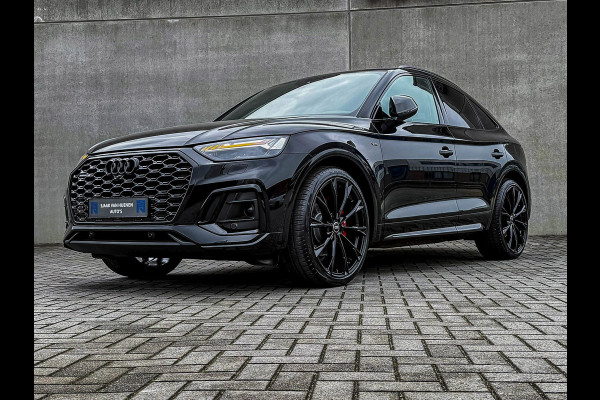 Audi Q5 Sportback 55TFSI e 367pk Quattro Competition S Edition S-Line Luchtvering|HUD|Leder+Memory+Massage|Matrix|B&O|Carbon|SQ5!