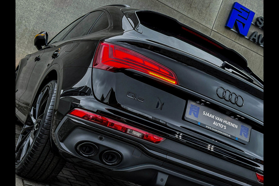 Audi Q5 Sportback 55TFSI e 367pk Quattro Competition S Edition S-Line Luchtvering|HUD|Leder+Memory+Massage|Matrix|B&O|Carbon|SQ5!
