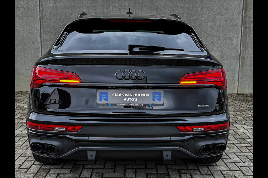 Audi Q5 Sportback 55TFSI e 367pk Quattro Competition S Edition S-Line Luchtvering|HUD|Leder+Memory+Massage|Matrix|B&O|Carbon|SQ5!