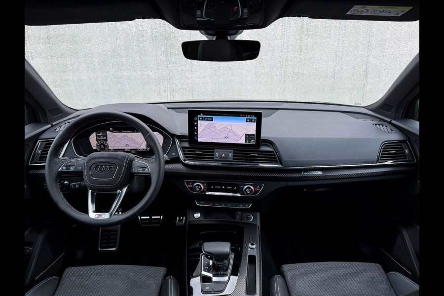 Audi Q5 Sportback 55TFSI e 367pk Quattro Competition S Edition S-Line Luchtvering|HUD|Leder+Memory+Massage|Matrix|B&O|Carbon|SQ5!