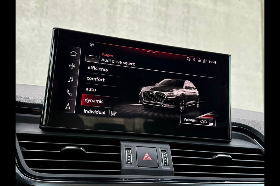 Audi Q5 Sportback 55TFSI e 367pk Quattro Competition S Edition S-Line Luchtvering|HUD|Leder+Memory+Massage|Matrix|B&O|Carbon|SQ5!