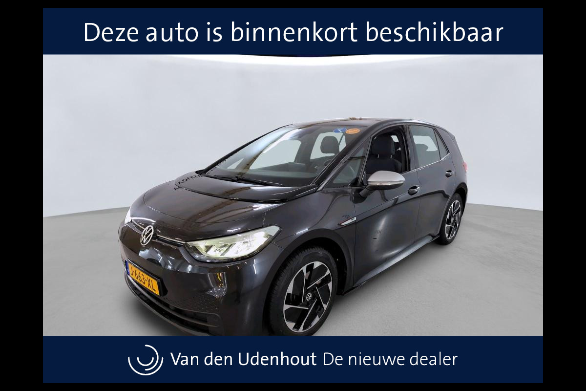 Volkswagen ID.3 First 58 kWh 204pk Wordt verwacht | Navi | 18" | Stoel/Stuurverw. | App-Connect | PDC