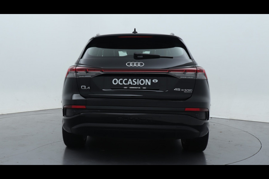 Audi Q4 e-tron 45 quattro S Edition 82 kWh Assistentie Plus | Zwart optiek | Carplay Demo Roel