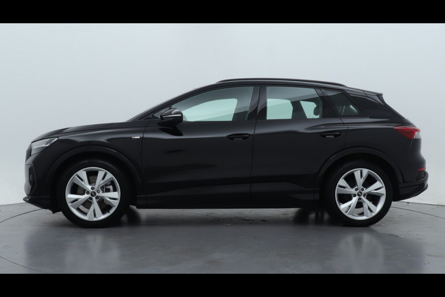 Audi Q4 e-tron 45 quattro S Edition 82 kWh Assistentie Plus | Zwart optiek | Carplay Demo Roel
