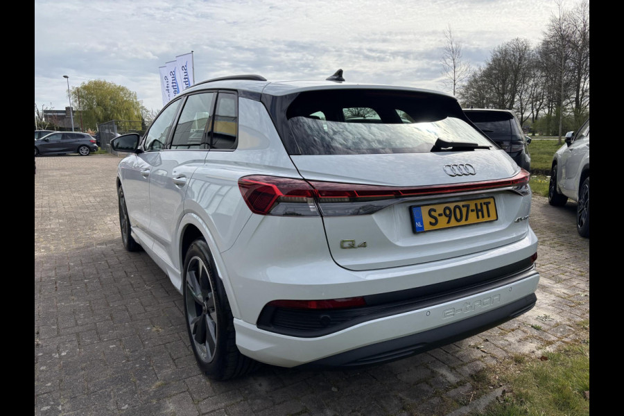 Audi Q4 e-tron 40 Advanced edition 77 kWh | Stoelverwarming | Elek. klep | SOH 96,7% |  Navigatie | Keyless entry | 20 Inch LMV |