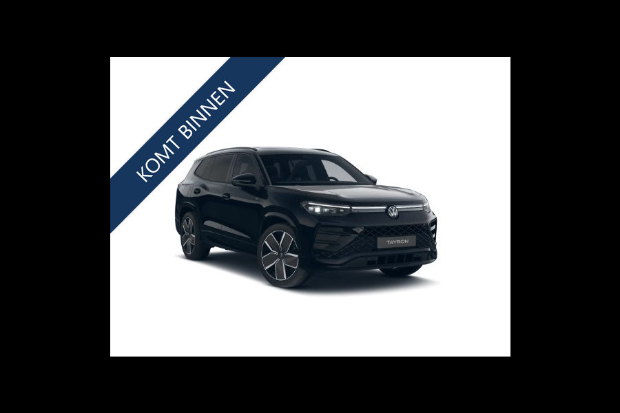 Volkswagen Tayron 1.5 eHybrid 272PK R-LINE TREKHAAK BLACK-STYLE 20''LMV PANO SCHUIFDAK ERGO.STOEL MASSAGE TRAILER.ASSIST