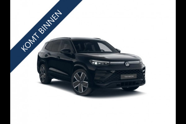 Volkswagen Tayron 1.5 eHybrid 272PK R-LINE TREKHAAK BLACK-STYLE 20''LMV PANO SCHUIFDAK ERGO.STOEL MASSAGE TRAILER.ASSIST