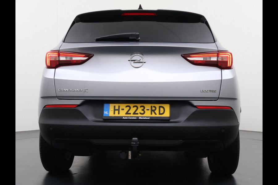 Opel Grandland X 1.2T 131PK Trekhaak Navi Ecc Pdc Apple Carplay Android Auto Cruise Control Edition Lmv Licht-Regensensor Verkeersbordherkenning PrivacyGlas IntelliLink Bluetooth Origineel Nederlandse Auto 1.400KG Trekgewicht! Bij ons volledig Onderhouden