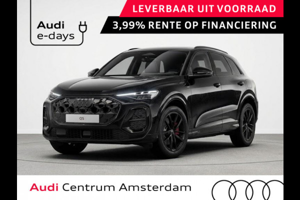 Audi Q5 S edition Competition e-hybrid 367 pk | Panorama-glasdak | Trekhaak, elektr. wegklapbaar | MMI bijrijdersdisplay | Geheugen bestuurdersstoel |