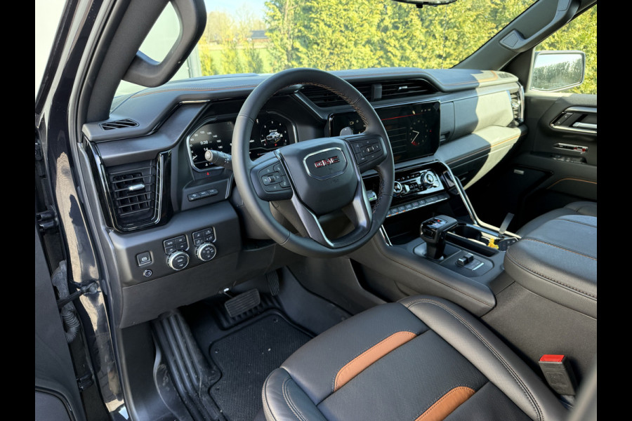 GMC SIERRA AT4 6.2L V8 420 PK / BPM VRIJ!! / VIRTUAL COCKPIT / HEAD UP / 360 CAMERA / BOSE / LEDER / TREKHAAK / 3500 KG AHG