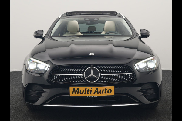 Mercedes-Benz E-Klasse Estate 300 e AMG Line PHEV 320pk Dealer O.H. | Panodak | Adaptive Cruise | 360 Camera | Multi Beam LED | Lederen Sportstoelen Verwarmd | Sfeerverlichting | Apple Carplay | Navigatie | DAB | Plug In Hybrid |