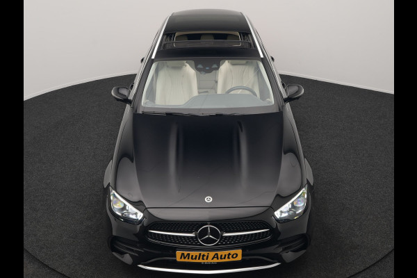 Mercedes-Benz E-Klasse Estate 300 e AMG Line PHEV 320pk Dealer O.H. | Panodak | Adaptive Cruise | 360 Camera | Multi Beam LED | Lederen Sportstoelen Verwarmd | Sfeerverlichting | Apple Carplay | Navigatie | DAB | Plug In Hybrid |
