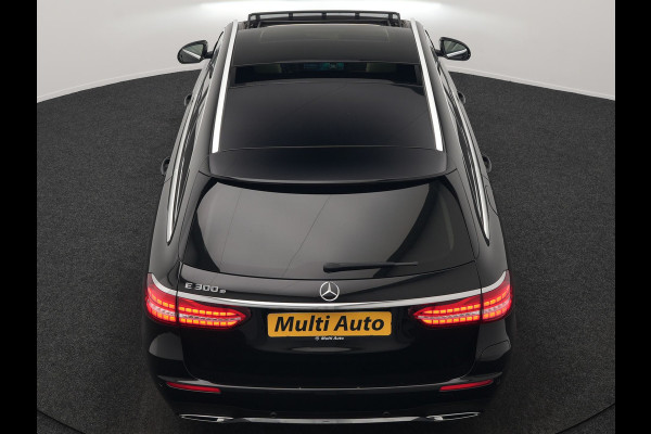 Mercedes-Benz E-Klasse Estate 300 e AMG Line PHEV 320pk Dealer O.H. | Panodak | Adaptive Cruise | 360 Camera | Multi Beam LED | Lederen Sportstoelen Verwarmd | Sfeerverlichting | Apple Carplay | Navigatie | DAB | Plug In Hybrid |