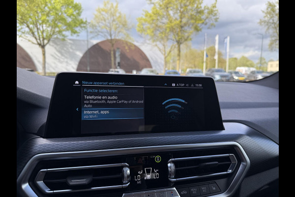 BMW X3 xDrive30e High Executive M-SPORT SHADOW LINE| BTW|  HIFI AUDIO| STOELVERWARMING| ELEK. STOELEN| ELEK. ACHTERKLEP| 20 INCH HOOGGLANS ZWARTE VELGEN| CAMERA| FULL LED|