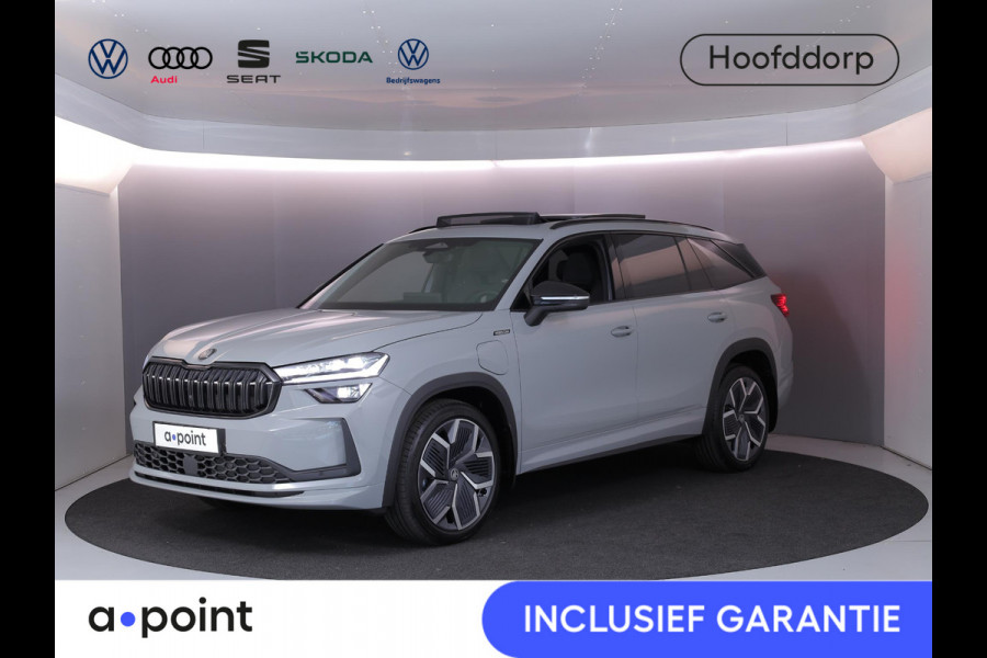 Škoda Kodiaq Sportline Business PHEV 1.5 TSI 204 pk 6 versn. DSG | Panoramadak | Trekhaak | Comfort Pakket | Winter Pakket | 20 inch lichtmetalen velgen | Verlengde garantie