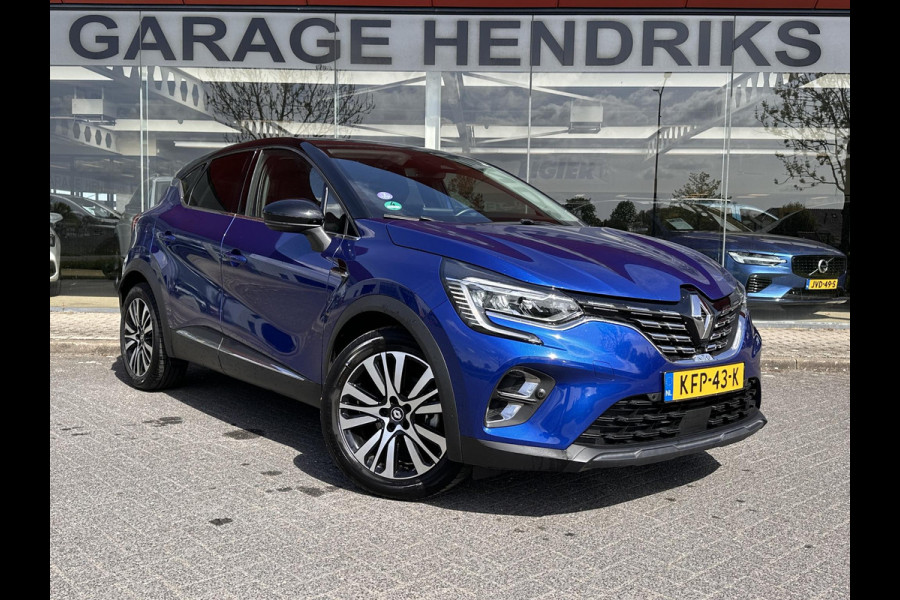 Renault Captur 1.6 E-Tech Plug-in Hybrid 160 Initiale Paris | TWO TONE | Leder | stuur/stoelverwarming | DAB Ontvanger |