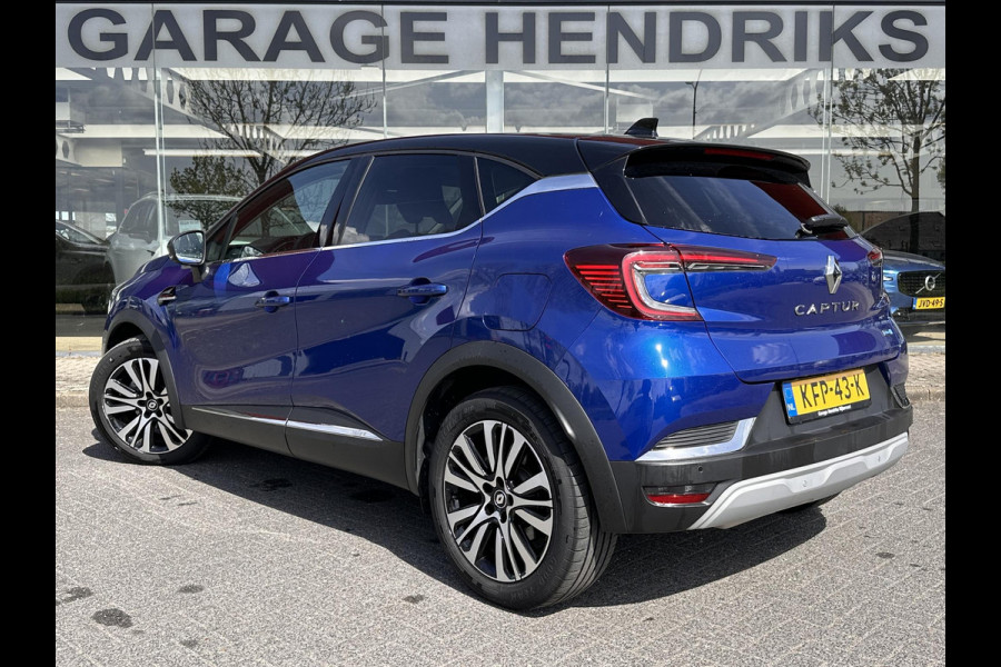 Renault Captur 1.6 E-Tech Plug-in Hybrid 160 Initiale Paris | TWO TONE | Leder | stuur/stoelverwarming | DAB Ontvanger |