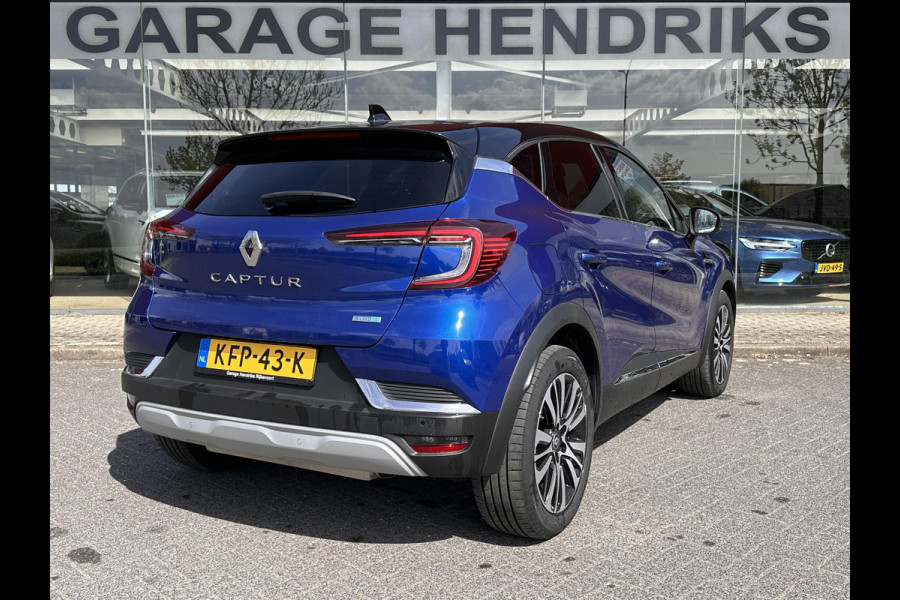 Renault Captur 1.6 E-Tech Plug-in Hybrid 160 Initiale Paris | TWO TONE | Leder | stuur/stoelverwarming | DAB Ontvanger |