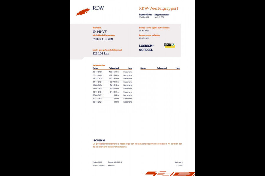 CUPRA Born Business One 62 kWh|89%SOH|ACC|CARPLAY|CAMERA|KEYLESS|STOEL+STUURVERW.|CLIMATE+CRUISE|NAVI|NAP|NL|INCL.BTW|1e EIG.|