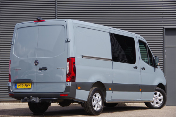 Mercedes-Benz Sprinter 317 1.9 CDI L2H1 DC-6P, AUT. FACELIFT, 3.5T TREKHAAK, LED, CAMERA, NAVI, CRUISE, MF STUURWIEL, MISTLAMPEN, DUBBELE CABINE, DUBBE