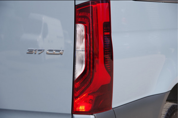 Mercedes-Benz Sprinter 317 1.9 CDI L2H1 DC-6P, AUT. FACELIFT, 3.5T TREKHAAK, LED, CAMERA, NAVI, CRUISE, MF STUURWIEL, MISTLAMPEN, DUBBELE CABINE, DUBBE