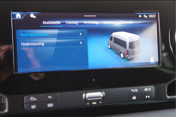 Mercedes-Benz Sprinter 317 1.9 CDI L2H1 DC-6P, AUT. FACELIFT, 3.5T TREKHAAK, LED, CAMERA, NAVI, CRUISE, MF STUURWIEL, MISTLAMPEN, DUBBELE CABINE, DUBBE