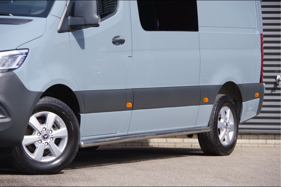 Mercedes-Benz Sprinter 317 1.9 CDI L2H1 DC-6P, AUT. FACELIFT, 3.5T TREKHAAK, LED, CAMERA, NAVI, CRUISE, MF STUURWIEL, MISTLAMPEN, DUBBELE CABINE, DUBBE