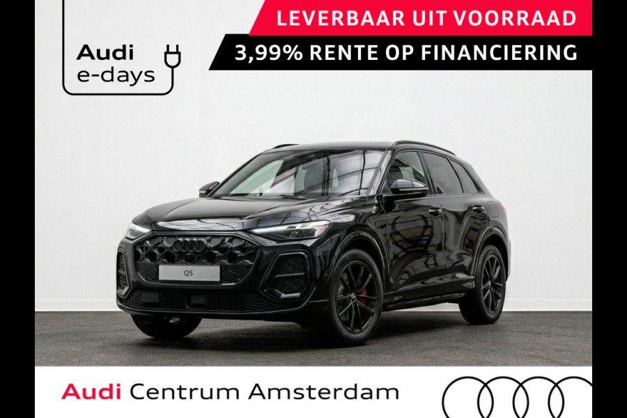 Audi Q5 S edition e-hybrid 299 pk | Panorama-glasdak | Techniekpakket plus | Trekhaak, elektr. wegklapbaar | Winterpakket |
