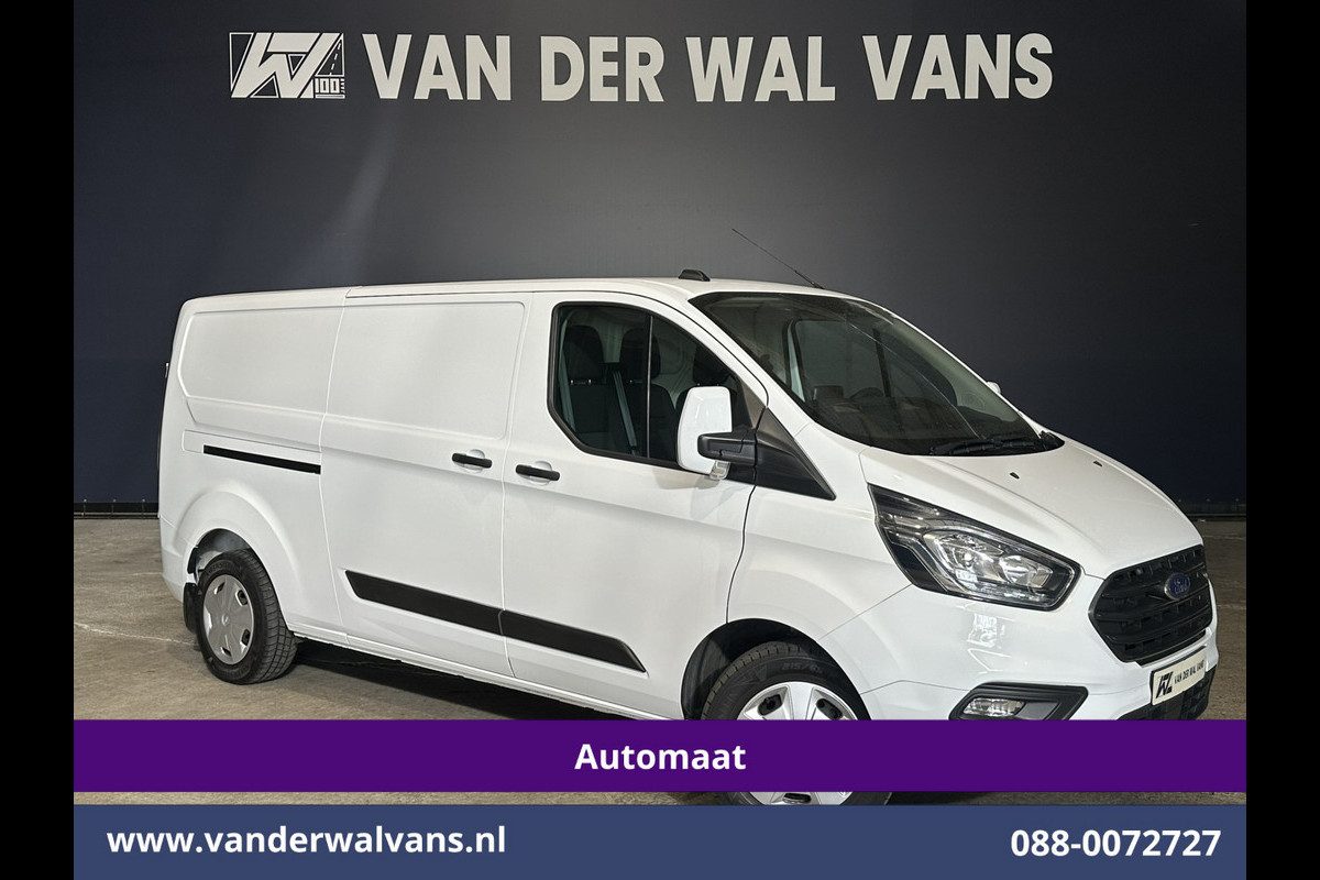 Ford Transit Custom 2.0 TDCI 131pk Automaat L2H1 Inrichting Euro6 Airco | 2x zijdeur | Camera | Navigatie | LED | Android Auto | Cruisecontrol Verwarmde voorruit, Parkeersensoren, Bijrijdersbank