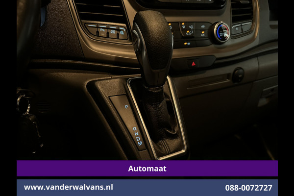 Ford Transit Custom 2.0 TDCI 131pk Automaat L2H1 Inrichting Euro6 Airco | 2x zijdeur | Camera | Navigatie | LED | Android Auto | Cruisecontrol Verwarmde voorruit, Parkeersensoren, Bijrijdersbank