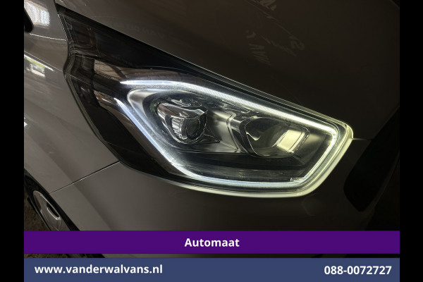 Ford Transit Custom 2.0 TDCI 131pk Automaat L2H1 Inrichting Euro6 Airco | 2x zijdeur | Camera | Navigatie | LED | Android Auto | Cruisecontrol Verwarmde voorruit, Parkeersensoren, Bijrijdersbank