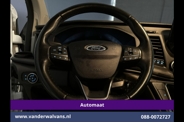 Ford Transit Custom 2.0 TDCI 131pk Automaat L2H1 Inrichting Euro6 Airco | 2x zijdeur | Camera | Navigatie | LED | Android Auto | Cruisecontrol Verwarmde voorruit, Parkeersensoren, Bijrijdersbank