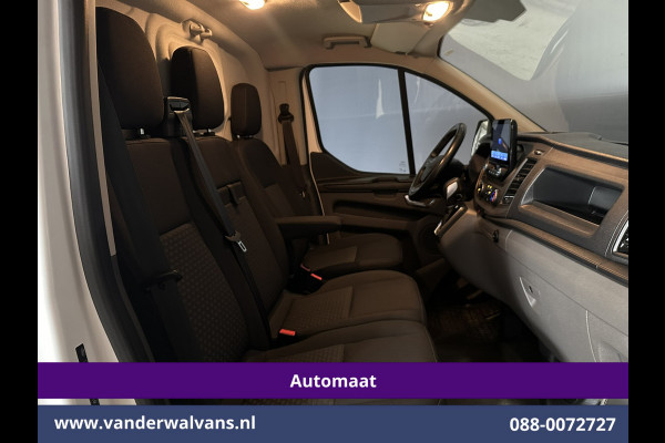 Ford Transit Custom 2.0 TDCI 131pk Automaat L2H1 Inrichting Euro6 Airco | 2x zijdeur | Camera | Navigatie | LED | Android Auto | Cruisecontrol Verwarmde voorruit, Parkeersensoren, Bijrijdersbank