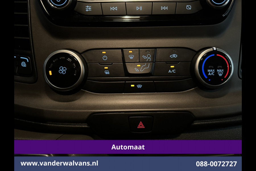 Ford Transit Custom 2.0 TDCI 131pk Automaat L2H1 Inrichting Euro6 Airco | 2x zijdeur | Camera | Navigatie | LED | Android Auto | Cruisecontrol Verwarmde voorruit, Parkeersensoren, Bijrijdersbank