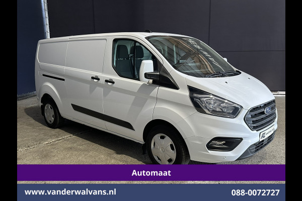 Ford Transit Custom 2.0 TDCI 131pk Automaat L2H1 Inrichting Euro6 Airco | 2x zijdeur | Camera | Navigatie | LED | Android Auto | Cruisecontrol Verwarmde voorruit, Parkeersensoren, Bijrijdersbank
