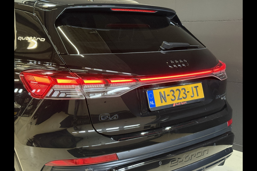 Audi Q4 e-tron 50 quattro Launch edition S Competition 77 kWh | Pano | 2x S-line | Warmtepomp