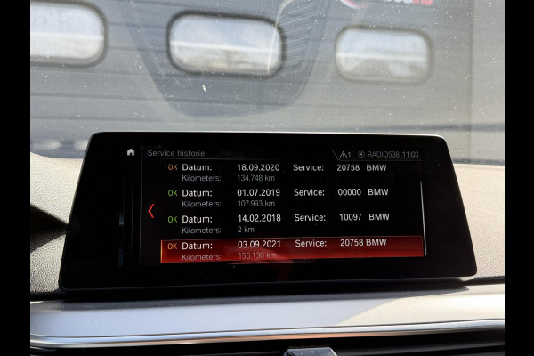 BMW 5 Serie 520i High Executive | Navigatie | Lederen Bekleding | Comfort Stoelen | Parkeersensoren | Stoelverwarming |