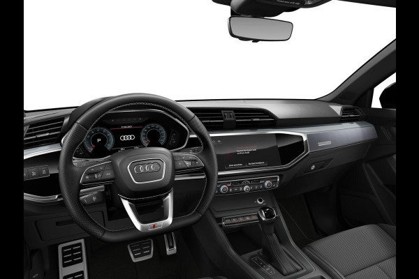 Audi Q3 35 TFSI S edition 150pk | Navigatie | Parkeersensoren voor en achter | S-line interieur | Stoelverwarming |