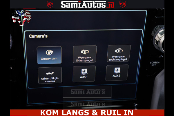 Dodge Ram HALK PACK | 360 CAMERA | ADAPTIVE CRUSE | PANODAK | VOLLE UITVOERING | LARAMIE NIGHT | 5.7 V8 HEMI 402PK 4x4 | CREWCAB 5 PERSOONS | GRIJSKENTEKEN | Granite Crystal Metallic Mijn Voorraad Nr 1998 - 24130