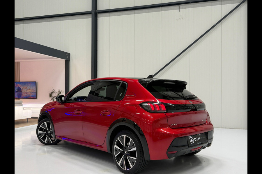 Peugeot 208 GT 100PK Aut. Navi Pdc Leder 360° camera Carbon 3D Cockpit Clima Led Cruise
