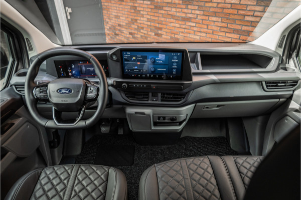 Ford Transit Custom 320 2.0 TDCI 170 PK L2H1 DC | Dubbel Cabine | ACC | Blind Spot | Navigatie | Camera | CarPlay | Lane Assist | Trekhaak | BPM VRIJ | Verlengde fabrieksgarantie tot 12-2029