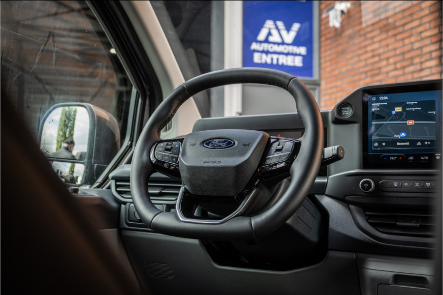 Ford Transit Custom 320 2.0 TDCI 170 PK L2H1 DC | Dubbel Cabine | ACC | Blind Spot | Navigatie | Camera | CarPlay | Lane Assist | Trekhaak | BPM VRIJ | Verlengde fabrieksgarantie tot 12-2029