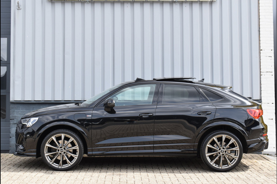 Audi Q3 Sportback 45 TFSI e S-Line 245 Pk Pano RSQ3 Leder Keyless Navi 21 Inch