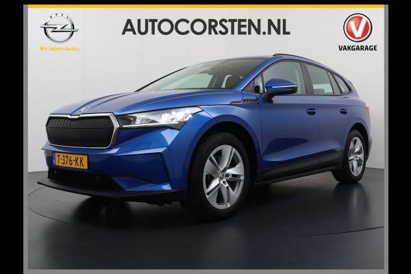 Škoda ENYAQ iV 60 Trekhaak Navi SOH 92% Ecc Cruise Control Camera Apple Carplay Android Auto Pdc Lmv 19" Led P-Assist Led Isofix Keyless Rijstrooksensor Bluetooth Origineel Nederlandse Auto