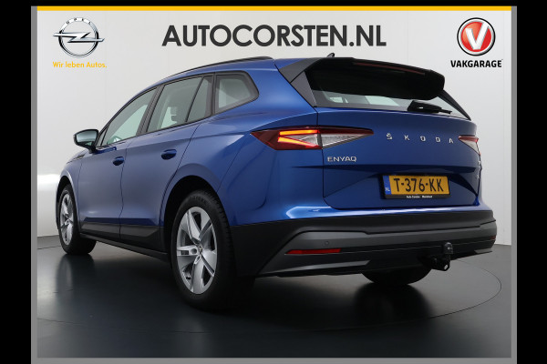 Škoda ENYAQ iV 60 Trekhaak Navi SOH 92% Ecc Cruise Control Camera Apple Carplay Android Auto Pdc Lmv 19" Led P-Assist Led Isofix Keyless Rijstrooksensor Bluetooth Origineel Nederlandse Auto
