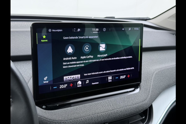 Škoda ENYAQ iV 60 Trekhaak Navi SOH 92% Ecc Cruise Control Camera Apple Carplay Android Auto Pdc Lmv 19" Led P-Assist Led Isofix Keyless Rijstrooksensor Bluetooth Origineel Nederlandse Auto