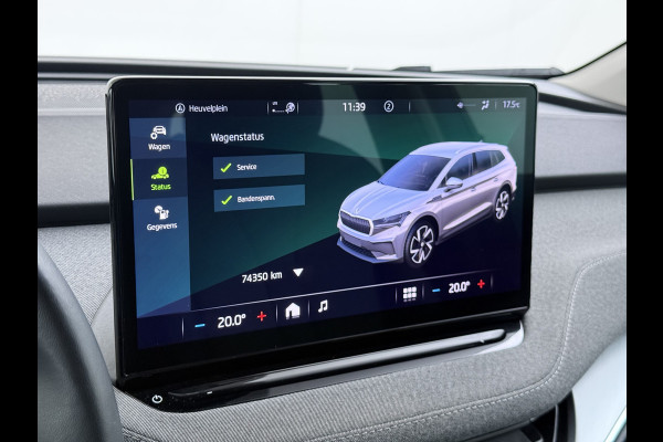 Škoda ENYAQ iV 60 Trekhaak Navi SOH 92% Ecc Cruise Control Camera Apple Carplay Android Auto Pdc Lmv 19" Led P-Assist Led Isofix Keyless Rijstrooksensor Bluetooth Origineel Nederlandse Auto