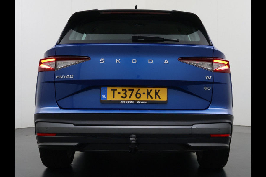 Škoda ENYAQ iV 60 Trekhaak Navi SOH 92% Ecc Cruise Control Camera Apple Carplay Android Auto Pdc Lmv 19" Led P-Assist Led Isofix Keyless Rijstrooksensor Bluetooth Origineel Nederlandse Auto