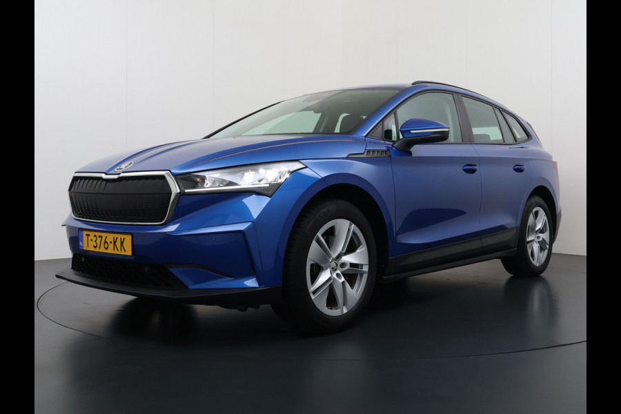 Škoda ENYAQ iV 60 Trekhaak Navi SOH 92% Ecc Cruise Control Camera Apple Carplay Android Auto Pdc Lmv 19" Led P-Assist Led Isofix Keyless Rijstrooksensor Bluetooth Origineel Nederlandse Auto